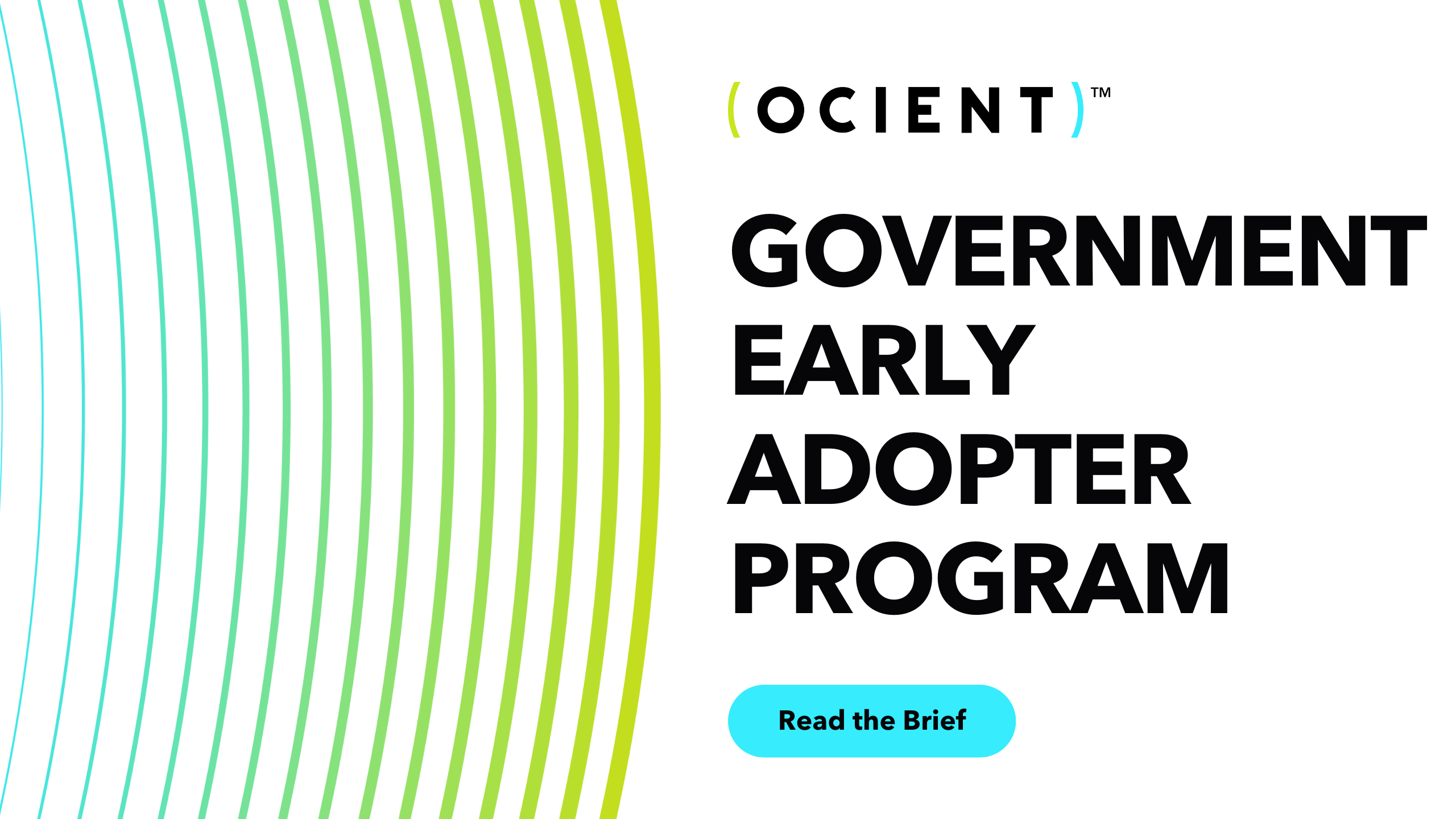 Ocient government early adopter program