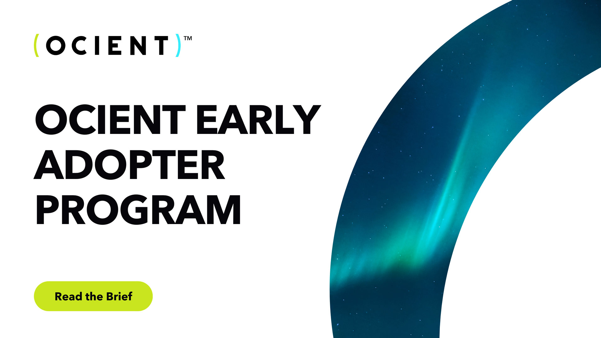 Ocient Early Adopter Program